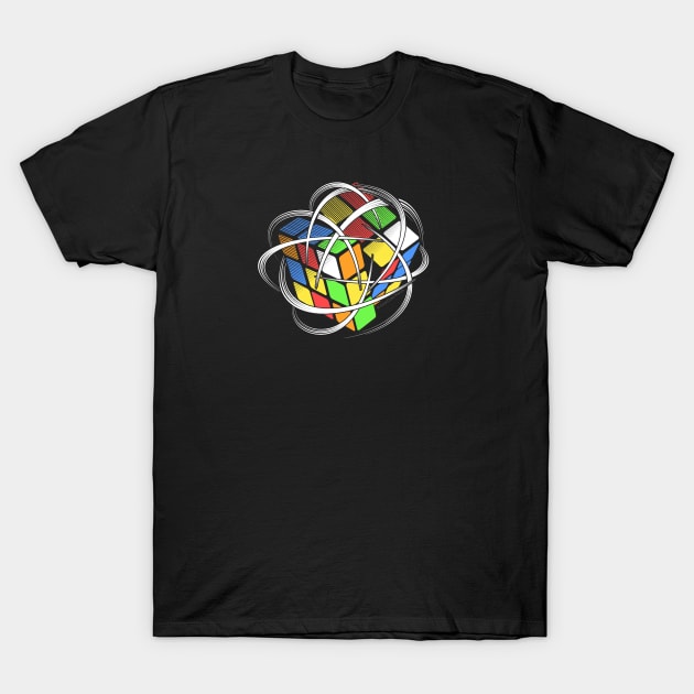 Speed Cube - Solve a Cube Fast T-Shirt by Cool Cube Merch